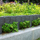 5M Grey Stone Effect Lawn Edging Plant Bordering
