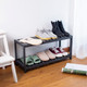 2 Tier Bamboo Shoe Rack 