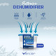 Vencier Interior Dehumidifier Units - 500 ml Each - Effective Solution to Combat Dampness, Mold, Mildew & Condensation - Suitable for Wardrobe, Home, Kitchen, Garage, Bedroom, Caravan, Office, Basement, and More