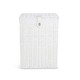  Resin Large/Medium Laundry Clothes Basket -White