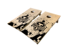 splatter cornhole board set