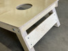 airmail blocker brace on a cornhole board