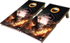 talon owl beast zone cornhole board set