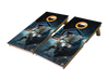 scavenger wolf beast zone cornhole board set