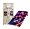 holographic carbon x factor premium cornhole board set