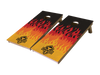 Titan Cornhole Board flames rad