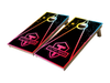 Titan Cornhole Board Neon Triangle