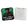 acl stamped professional titan cornhole bags with a jekyll & hyde design jekyll & slyde green