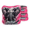 acl stamped professional titan cornhole bags with an elephant design dozer pink