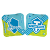 acl stamped professional titan cornhole bags with a scorpion design venom blue yellow