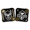 acl stamped professional titan cornhole bags with a deer buck design stampede 2.0 black