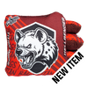 hellbender acl stamped professional titan cornhole bags with a hyena design new