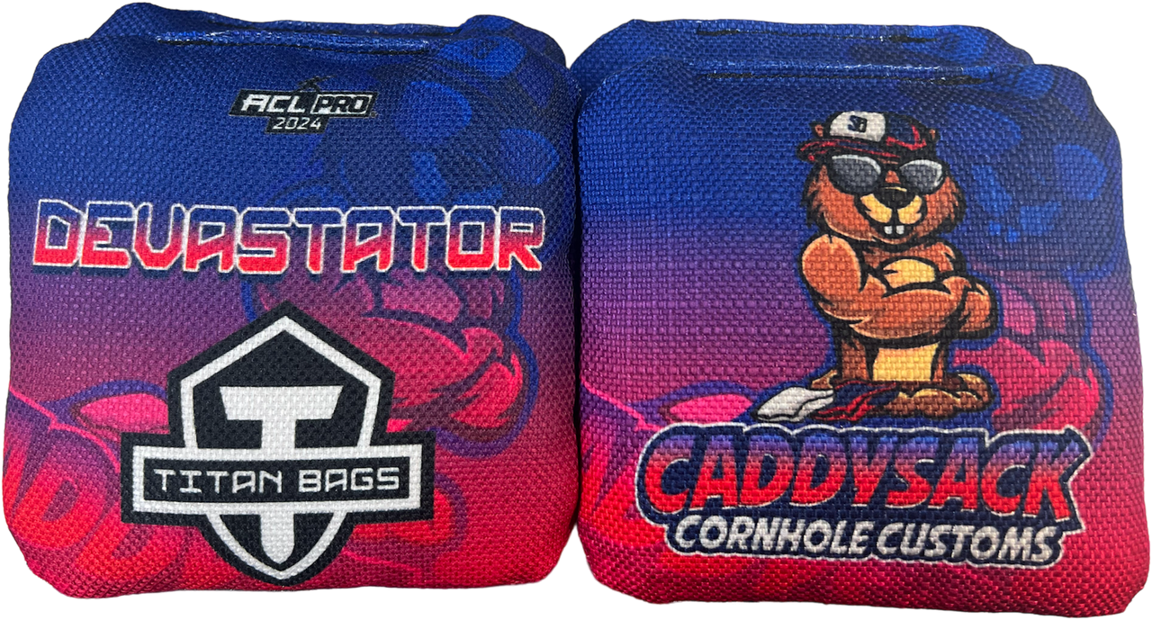 Titan Bags X Caddysack - ACL PRO Approved Toss Bags - Set of 4