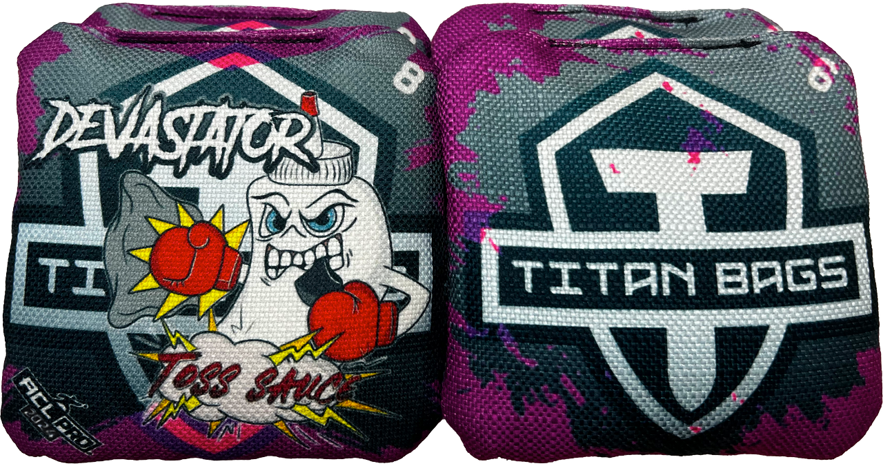 Titan Devastator x Toss Sauce ACL PRO Approved Toss Bags - Set of 4