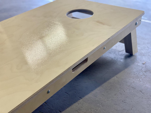 Titan Natural Splatter - ACL Approved Cornhole Boards