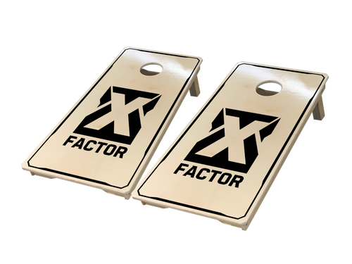 x factor cornhole boards