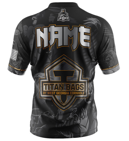 Titan Team Jersey: Beast Mode Black- Powered by The Jersey Guy