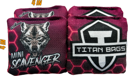 Mini Titan Scavenger  - ACL approved mini bags - Set of 4