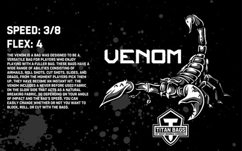 Titan Venom x Toss Sauce ACL PRO Approved Toss Bags - Set of 4