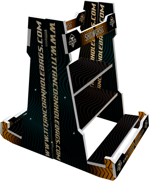 Titan ScoreMate 21 Cornhole Scoreboard - The Ultimate Score Keeping System  - Cornhole Scoreboard with Drink Holder - Score Keeper for Cornhole Game