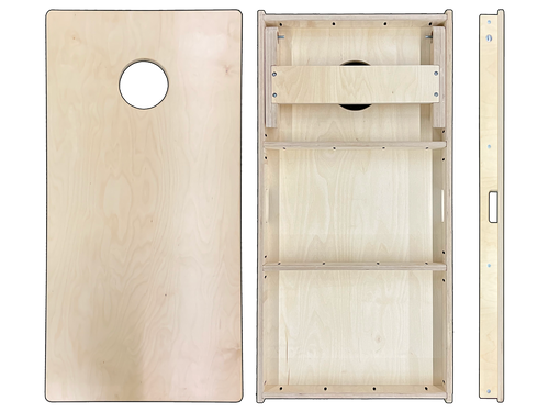 acl approved cornhole board with back bracing