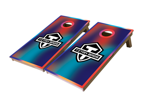 Titan Cornhole Board Aura Flux