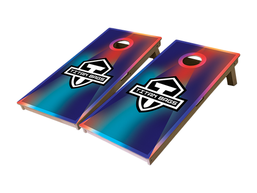 Titan Cornhole Board Aura Triangle