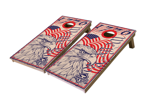 Titan 1776 Design Competitive Cornhole Board Set