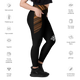 Womens - Crossover leggings with pockets