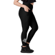 Titan - Black - Crossover Leggings with Pockets