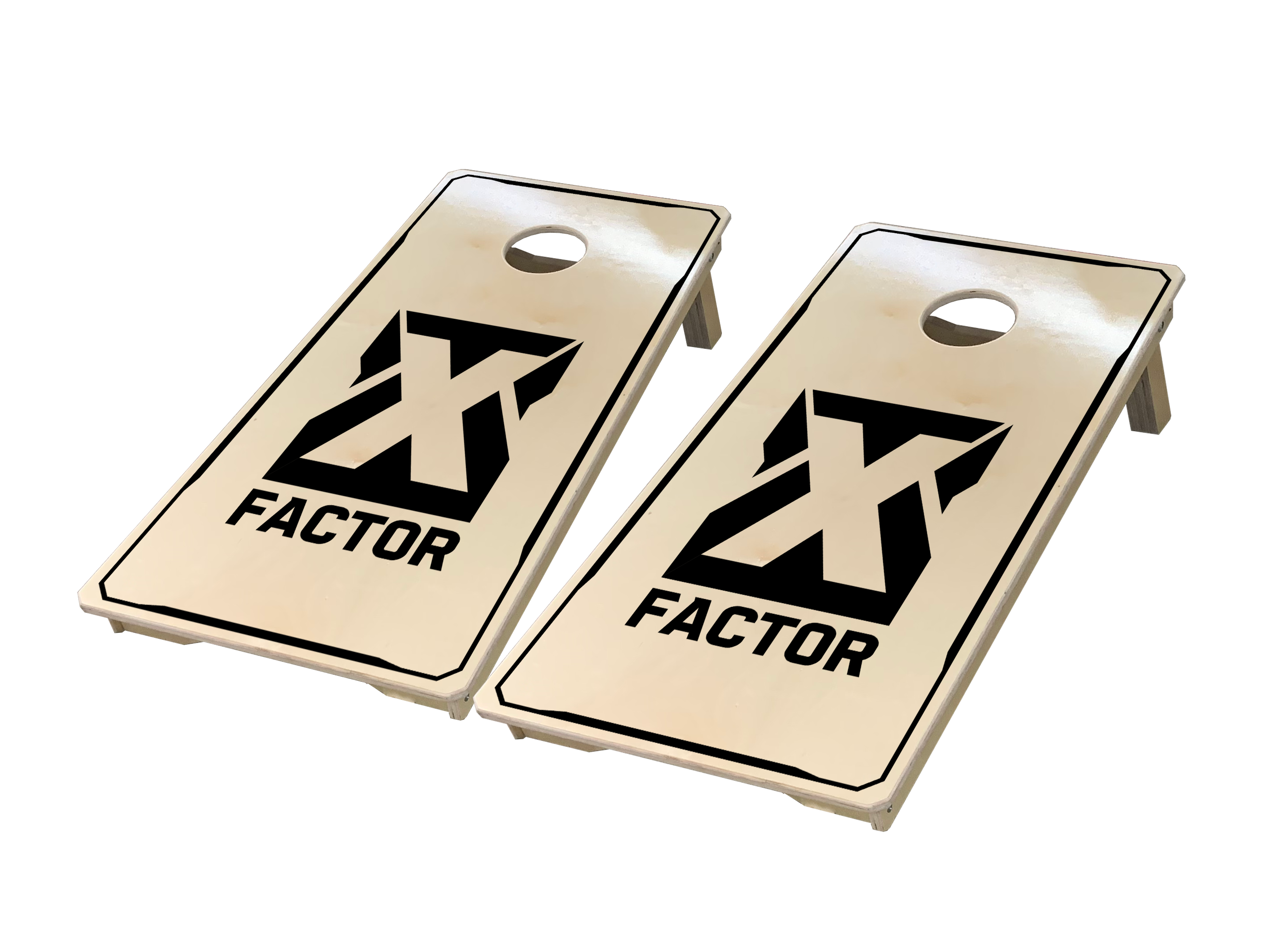  Titan The Patent Pending X Factor Cornhole Boards - Cornhole  Board with Built-in Handles, Corn Holes Outdoor Game - Cornhole Set, Travel  Games, Beach Games, Outdoor Games for Adults and