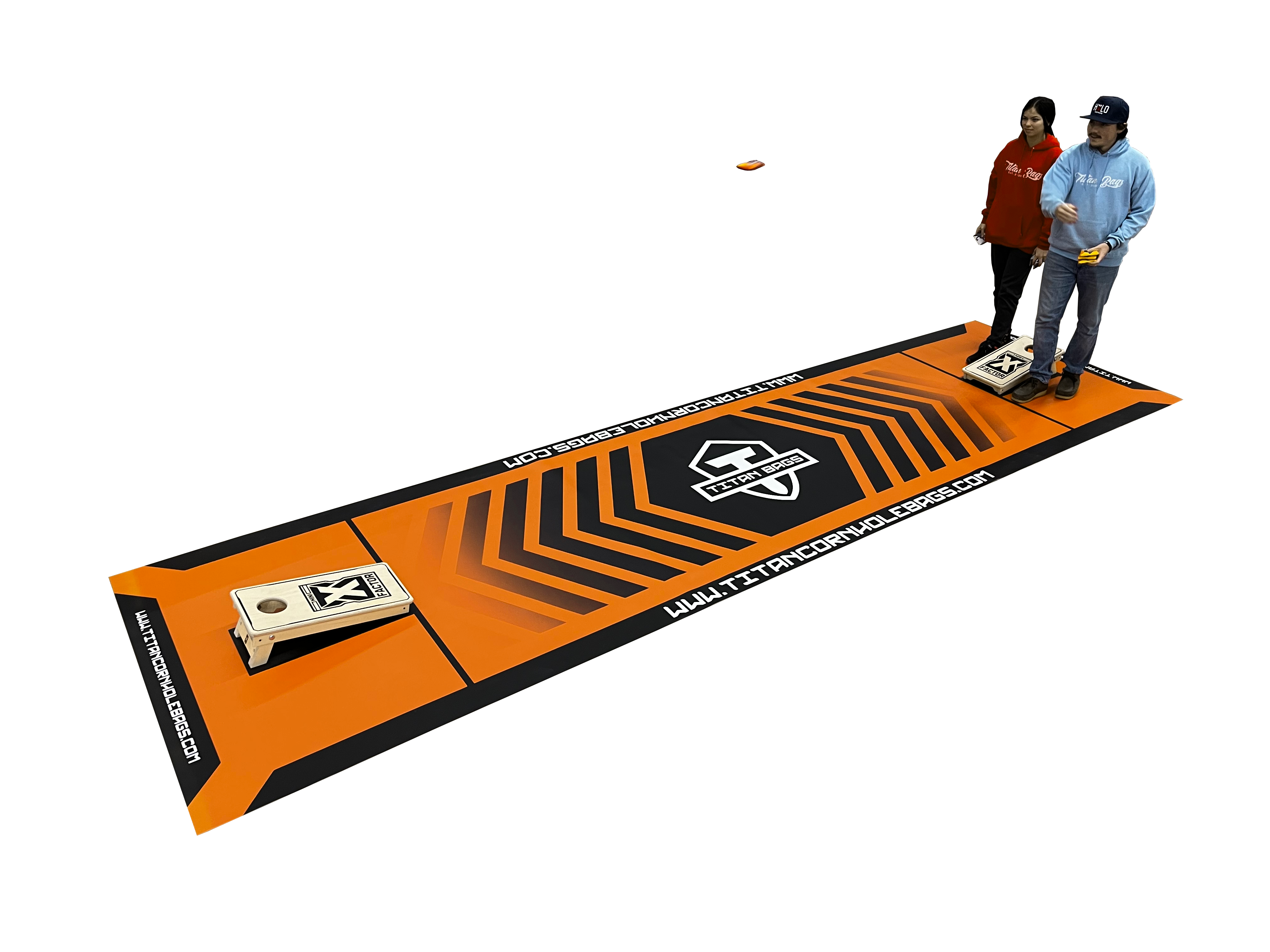 Titan Splatter Orange PRO - Tablas de Cornhole de grado torneo para llevar  con juego de cornhole reglamentario, tabla de cornhole de tamaño oficial