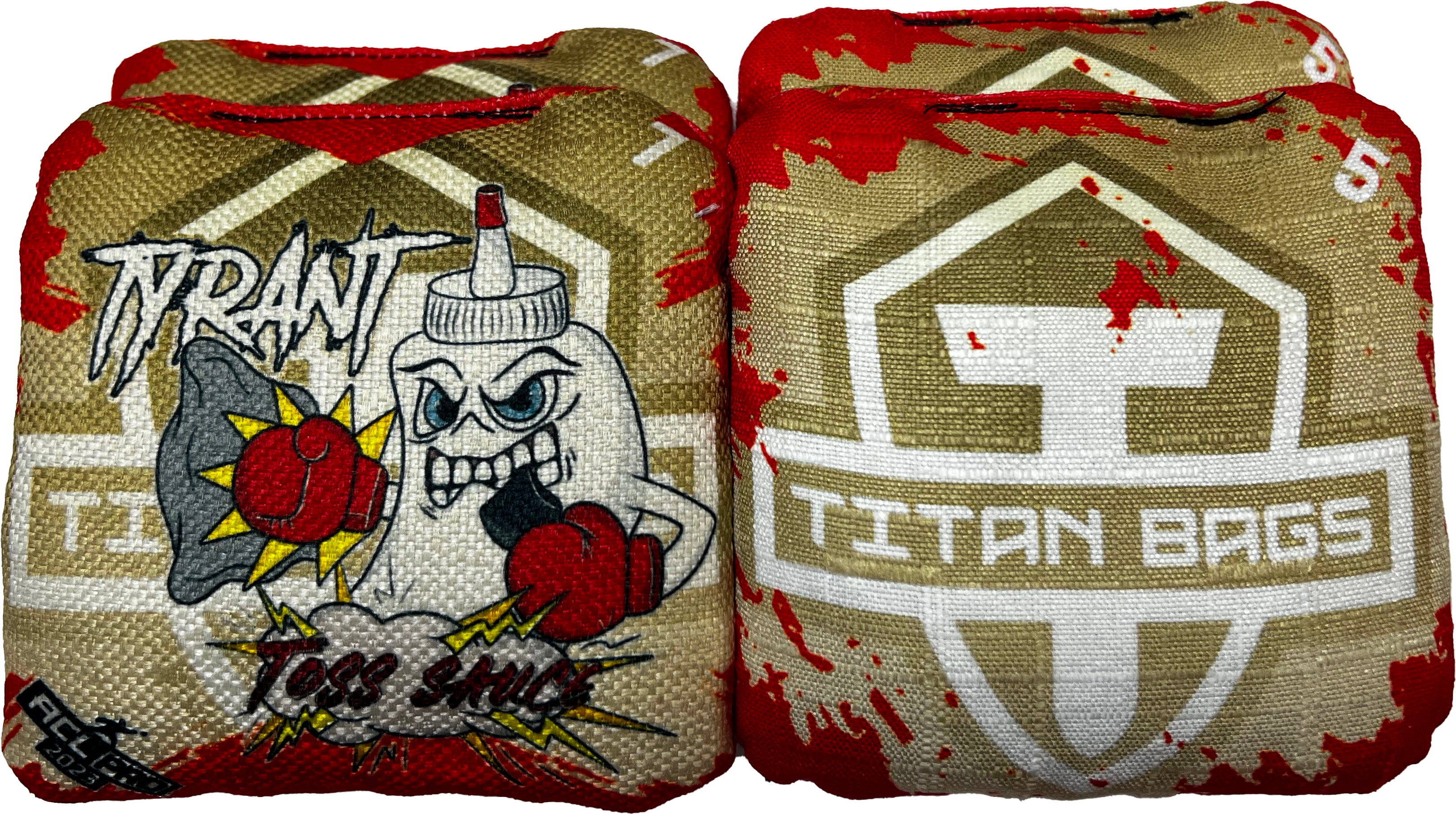 Titan Tyrant x Toss Sauce ACL PRO Approved Toss Bags - Set of 4