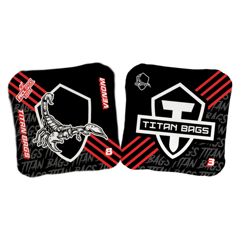 Titan Venom - 2026 ACL PRO Approved Toss Bags - Set of 4