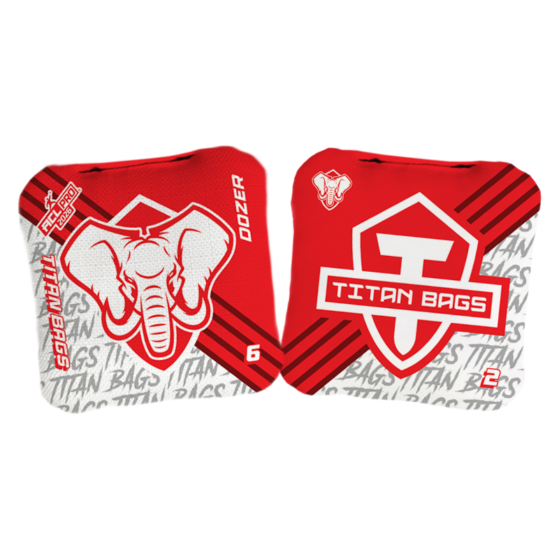 Titan Dozer - 2026 ACL PRO Approved Toss Bags - Set of 4