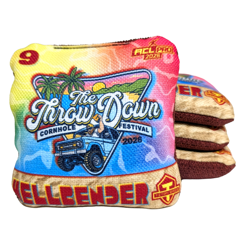 Hellbender - Throw Down Cornhole Bags