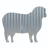 Sheep Corrugated Metal Wall Sign