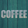 COFFEE Metal Letters Corrugated