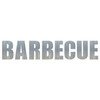 BARBECUE Metal Letters Corrugated