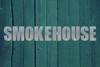 SMOKEHOUSE Metal Letters Corrugated