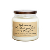 Take Care Of The Blood Your Love Runs Through Zach Bryan Soy Candle