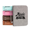 Abide In Me Faux Leather Bible Cover