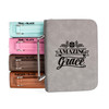 Amazing Grace Faux Leather Bible Cover
