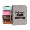 Honor And Praise Faux Leather Bible Cover