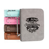 I Am The Ressurection And The Life Faux Leather Bible Cover