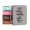 Deep Waters Isaiah 43-2 Faux Leather Bible Cover