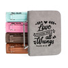 Love Comes Over All Wrongs Proverbs 10-12 Faux Leather Bible Cover