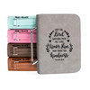 The Lord Watches Over Psalms 33-18 Faux Leather Bible Cover