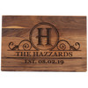 Personalized Monogram Cutting Board