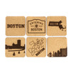 Boston Cork Coaster Set